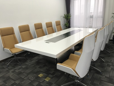  办公家具之会议桌长桌会议室办公桌简约现代烤漆洽谈桌椅